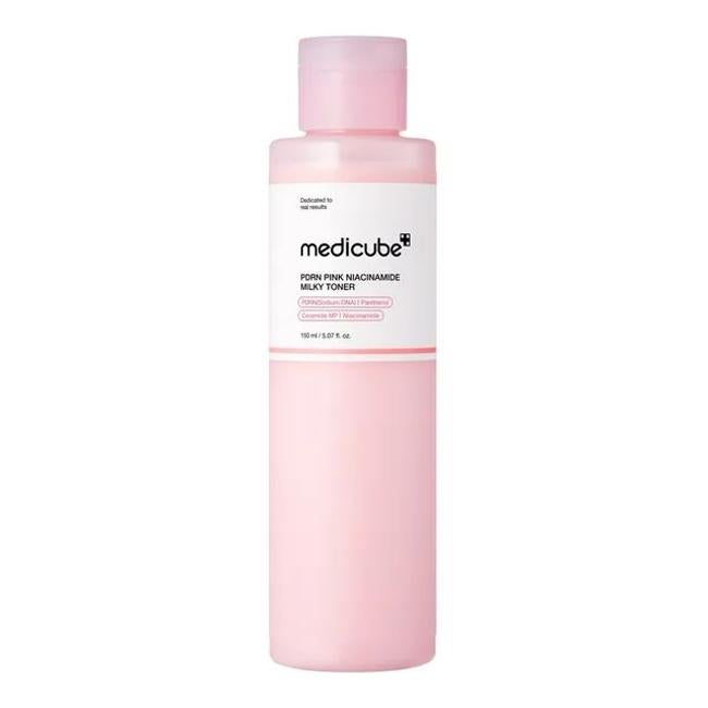 PDRN Pink Niacinamide tóner lácteo de Medicube. Precio: 25.45 euros